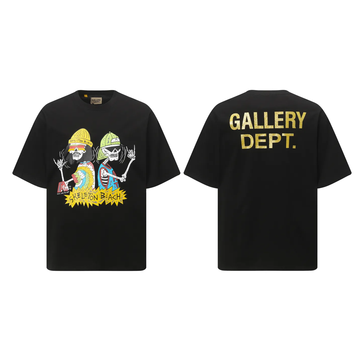 GALLERY.DEPT Summer new short-sleeved model number: D3311P110 Color: black Size: S M L XL